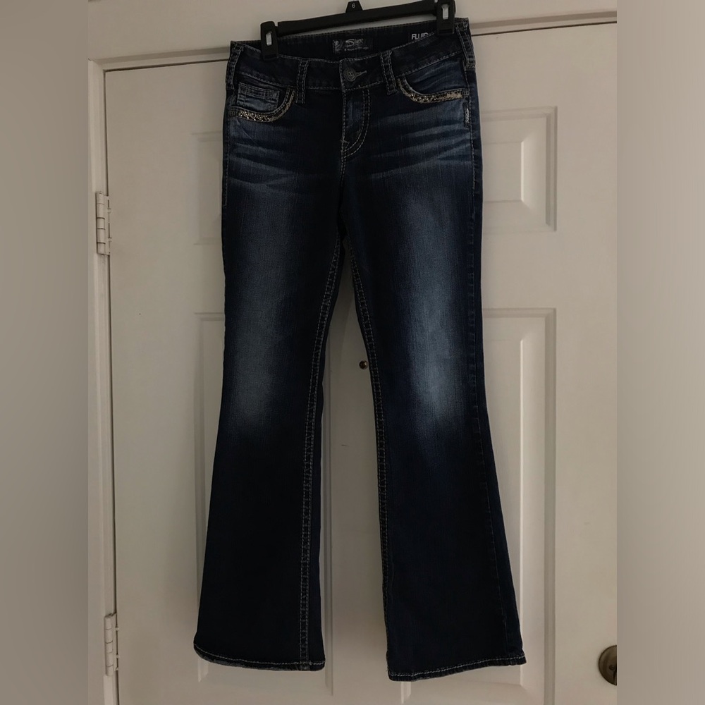 Silver Jeans Suki Mid Boot 29/31 EUC